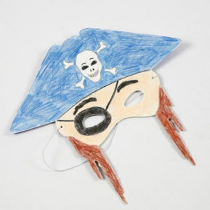 Custo : sac à dos Pirate & masque de pirate